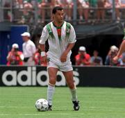 24 June 1994; Paul McGrath of Republic of Ireland during the FIFA World Cup 1994 Group E match between Mexico and Republic of Ireland at the Citrus Bowl in Orlando, Florida, USA. Photo by David Maher/Sportsfile