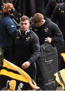 23 January 2016; Brendan Macken, Wasps, arrives ahead of the game. European Rugby Champions Cup, Pool 5, Round 6, Wasps v Leinster. Ricoh Arena, Coventry, England. Picture credit: Stephen McCarthy / SPORTSFILE