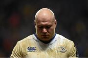 23 January 2016; Richardt Strauss, Leinster, following his side's defeat. European Rugby Champions Cup, Pool 5, Round 6, Wasps v Leinster. Ricoh Arena, Coventry, England. Picture credit: Stephen McCarthy / SPORTSFILE