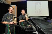 6 November 2009; Kerry footballer Paul Galvin, left, who was named Opel Gaelic Players Footballer of the Year and Kilkenny hurler Tommy Walsh who was named Opel Gaelic Players Hurler of the Year at the 2009 Opel Gaelic Players of the Year Awards. Citywest Hotel, Conference, Leisure & Golf Resort, Dublin. Picture credit: Matt Browne / SPORTSFILE