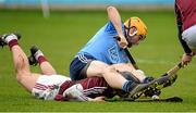 24 January 2016; Oísin Gough, Dublin, in action against Shane Moloney, Galway. Bord na Mona Walsh Cup, Semi-Final, Dublin v Galway, Parnell Park, Dublin. Picture credit: Seb Daly / SPORTSFILE