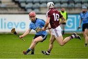 24 January 2016; Niall McMorrow, Dublin, in action against Andrew Smith, Galway. Bord na Mona Walsh Cup, Semi-Final, Dublin v Galway, Parnell Park, Dublin. Picture credit: Seb Daly / SPORTSFILE