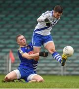 24 January 2016; Daniel Daly, St Mary's, in action against Conor McGill, Ratoath. AIB GAA Football All-Ireland Intermediate Club Championship, Semi-Final, St Mary's v Ratoath. Gaelic Grounds, Limerick. Picture credit: Stephen McCarthy / SPORTSFILE