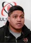 26 January 2016; Ulster's Nick Williams during a press conference. Kingspan Stadium, Ravenhill Park, Belfast, Co. Down. Picture credit: Oliver McVeigh / SPORTSFILE
