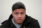 26 January 2016; Ulster's Nick Williams during a press conference. Kingspan Stadium, Ravenhill Park, Belfast, Co. Down. Picture credit: Oliver McVeigh / SPORTSFILE