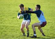 27 January 2016; Feargal McMahon, St Patrick's College, in action against Cathal Reilly, GMIT. Independent.ie HE GAA Sigerson Cup, Preliminary Round, St Patrick's College v GMIT. St Pat's GAA, Drumcondra, Dublin. Picture credit: Sam Barnes / SPORTSFILE