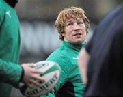 11 November 2009; Ireland's Jerry Flannery during squad training ahead of their Autumn International Guinness Series 2009 match against Australia on Sunday. Ireland rugby squad training, Donnybrook Stadium, Dublin. Picture credit: Brian Lawless / SPORTSFILE