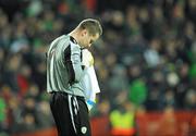 14 November 2009; Shay Given, Republic of Ireland, after the final whistle. FIFA 2010 World Cup Qualifying Play-off 1st Leg, Republic of Ireland v France, Croke Park, Dublin. Picture credit: Matt Browne / SPORTSFILE