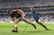 30 January 2016; Andrew Kenny, Wexford, in action against Sean Treacy, Dublin. Bord na Mona Walsh Cup Final, Dublin v Wexford. Croke Park, Dublin. Picture credit: Stephen McCarthy / SPORTSFILE