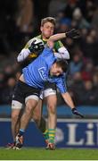 30 January 2016; Donnchadh Walsh, Kerry, in action against Davy Byrne, Dublin. Allianz Football League, Division 1, Round 1, Dublin v Kerry, Croke Park, Dublin. Picture credit: Ray McManus / SPORTSFILE