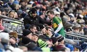 30 January 2016; Donnchadh Walsh, Kerry, after receiving a black card. Allianz Football League, Division 1, Round 1, Dublin v Kerry. Croke Park, Dublin. Picture credit: Stephen McCarthy / SPORTSFILE