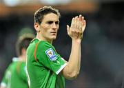 14 November 2009; Keith Andrews, Republic of Ireland, at the end of the game. FIFA 2010 World Cup Qualifying Play-off 1st Leg, Republic of Ireland v France, Croke Park, Dublin. Picture credit: David Maher / SPORTSFILE