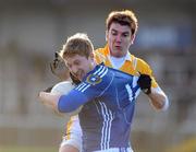 15 November 2009; Terry O'Neill, St. Gall's, in action against Brendan Og Magennis, Clontibret O'Neills. AIB GAA Football Ulster Senior Club Championship Semi-Final, St. Gall's v Clontibret O'Neills, Athletic Grounds, Armagh. Picture credit: Oliver McVeigh / SPORTSFILE