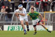 15 November 2009; Nigel Mannion, Tullamore, in action against Alan Dowdall, Clonkill. AIB GAA Hurling Leinster Senior Club Championship Semi-Final, Clonkill v Tullamore, Cusack Park, Mullingar. Photo by Sportsfile