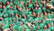 15 November 2009; Ireland supporters ahead of the match. Autumn International Guinness Series 2009, Ireland v Australia, Croke Park, Dublin. Picture credit: Stephen McCarthy / SPORTSFILE