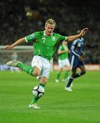 14 November 2009; Liam Lawrence, Republic of Ireland. FIFA 2010 World Cup Qualifying Play-off 1st Leg, Republic of Ireland v France, Croke Park, Dublin. Photo by Sportsfile