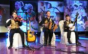 14 November 2009; The Mulkearn Brothers performing during the awards. TG4 O'Neill's Ladies Football All-Star Awards 2009, Citywest Hotel, Conference, Leisure and Golf Resort, Dublin. Picture credit: Brendan Moran / SPORTSFILE