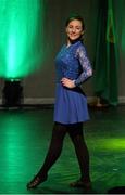 30 January 2016; Líosa Kilcline, a member of the St Dominics team, who represented Roscommon and Connacht, in the Rince Foirne competition. Scór na nÓg. INEC, Gleneagle Hotel, Killarney, Co. Kerry. Picture credit: Piaras Ó Mídheach / SPORTSFILE