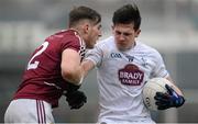 31 January 2016; Cian O’Donoghue, Kildare, in action against Kieran Martin, Westmeath. Allianz Football League, Division 3, Round 1, Westmeath v Kildare, TEG Cusack Park, Mullingar, Co. Westmeath. Picture credit: Seb Daly / SPORTSFILE