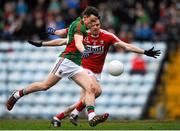 31 January 2016; Jason Doherty, Mayo, in action against Jamie O'SullEvan, Cork. Allianz Football League, Division 1, Round 1, Cork v Mayo, Páirc Ui Rinn, Cork. Picture credit: Eoin Noonan / SPORTSFILE
