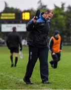 31 January 2016; Roscommon manager Fergal O'Donnell reacts after Monaghan scored a late goal. Allianz Football League, Division 1, Round 1, Roscommon v Monaghan, Kiltoom, Roscommon. Picture credit: Stephen McCarthy / SPORTSFILE