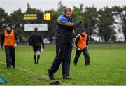 31 January 2016; Roscommon manager Fergal O'Donnell reacts after Monaghan scored a late goal. Allianz Football League, Division 1, Round 1, Roscommon v Monaghan, Kiltoom, Roscommon. Picture credit: Stephen McCarthy / SPORTSFILE