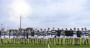 31 January 2016; Belvedere College following their side's victory. Bank of Ireland Leinster Schools Junior Cup, Round 1, Belvedere College v Castleknock College, Donnybrook Stadium, Donnybrook, Dublin. Picture credit: Ramsey Cardy / SPORTSFILE
