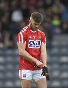 31 January 2016; Cork's Eoin Cadogan puts on his gloves before the game. Allianz Football League, Division 1, Round 1, Cork v Mayo. Páirc Ui Rinn, Cork. Picture credit: Diarmuid Greene / SPORTSFILE