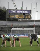 31 January 2016; A general view of the score board as the mayo team warm down after the game. Allianz Football League, Division 1, Round 1, Cork v Mayo, Páirc Ui Rinn, Cork. Picture credit: Eoin Noonan / SPORTSFILE