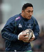 30 January 2016; Bundee Aki, Connacht. Guinness PRO12, Round 13, Connacht v Scarlets, Sportsground, Galway. Picture credit: Seb Daly / SPORTSFILE