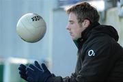 17 November 2009; Ireland's Tommy Bowe who took no part in squad training ahead of their Autumn International Guinness Series 2009 match against Fiji on Saturday. Donnybrook Stadium, Donnybrook, Dublin. Picture credit: Pat Murphy / SPORTSFILE
