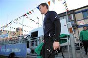 17 November 2009; Ireland's Brian O'Driscoll arrives for squad training ahead of their Autumn International Guinness Series 2009 match against Fiji on Saturday. Donnybrook Stadium, Donnybrook, Dublin. Picture credit: Pat Murphy / SPORTSFILE