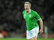 14 November 2009; Liam Lawrence, Republic of Ireland. FIFA 2010 World Cup Qualifying Play-off 1st Leg, Republic of Ireland v France, Croke Park, Dublin. Photo by Sportsfile