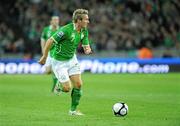 14 November 2009; Liam Lawrence, Republic of Ireland. FIFA 2010 World Cup Qualifying Play-off 1st Leg, Republic of Ireland v France, Croke Park, Dublin. Photo by Sportsfile