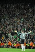 14 November 2009; Shay Given, Republic of Ireland. FIFA 2010 World Cup Qualifying Play-off 1st Leg, Republic of Ireland v France, Croke Park, Dublin. Photo by Sportsfile