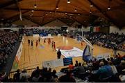 31 January 2016; A general view of the National Basketball Arena. Basketball Ireland Women's National Cup Final, Team Montenotte Hotel, Cork v Pyrobel Killester, National Basketball Arena, Tallaght, Co. Dublin. Picture credit: Brendan Moran / SPORTSFILE