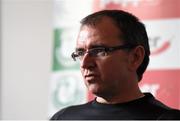1 February 2016; Shamrock Rovers manager Pat Fenlon during a pre season press conference at Tallaght Stadium, Dublin. Picture credit: Stephen McCarthy / SPORTSFILE