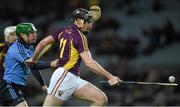 30 January 2016; Shane Tomkins, Wexford, in action against Johnny McCaffrey, Dublin. Bord na Mona Walsh Cup Final, Dublin v Wexford, Croke Park, Dublin. Picture credit: Ray McManus / SPORTSFILE
