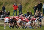 3 February 2016; A general view of a maul. Munster Schools Senior Cup, Quarter-Final, Rockwell College v Crescent College Comprehensive, Clanwilliam RFC, Tipperary. Picture credit: Piaras Ó Mídheach / SPORTSFILE