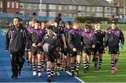 3 February 2016; The Terenure College team before the game. Bank of Ireland Leinster Schools Junior Cup, Round 1, Terenure College v Cistercian College, Roscrea, Donnybrook Stadium, Donnybrook, Dublin. Picture credit: Sam Barnes / SPORTSFILE