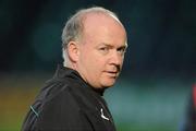 21 November 2009; Ireland head coach Declan Kidney ahead of the game. Autumn International Guinness Series 2009, Ireland v Fiji, Royal Dublin Society, Ballsbridge, Dublin. Picture credit: Stephen McCarthy / SPORTSFILE