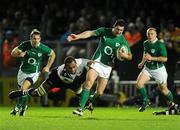 21 November 2009; Rob Kearney, Ireland, is tackled by Leone Nakarawa, Fiji. Autumn International Guinness Series 2009, Ireland v Fiji, Royal Dublin Society, Ballsbridge, Dublin. Picture credit: Stephen McCarthy / SPORTSFILE