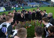 3 February 2016; Terenure College players celebrate after the game. Bank of Ireland Leinster Schools Junior Cup, Round 1, Terenure College v Cistercian College, Roscrea, Donnybrook Stadium, Donnybrook, Dublin. Picture credit: Sam Barnes / SPORTSFILE