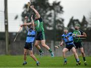 4 February 2016; Cathal Barrett, Limerick Institute Technology, in action against Eoin Conroy, University College Dublin. Independent.ie HE GAA Fitzgibbon Cup Group A, Round 2, Limerick Institute Technology v University College Dublin. LIT, Limerick. Picture credit: Diarmuid Greene / SPORTSFILE