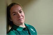 4 February 2016; Ireland captain Niamh Briggs poses for a portrait after a press conference. Ireland Women's Rugby Press Conference, Stillorgan Park Hotel, Stillorgan, Co. Dublin Picture credit: Brendan Moran / SPORTSFILE