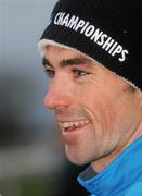 22 November 2009; Meath's Andrew Ledwith after winning the Senior Men's Intercounty Cross Country race. Woodie’s DIY/AAI Inter County and Juvenile Even Ages Cross Country, Kilbeggan Race Course, Westmeath. Photo by Sportsfile