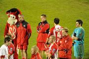 22 November 2009; Dejected Sligo Rovers players after the match. FAI Ford Cup Final, Sligo Rovers v Sporting Fingal, Tallaght Stadium, Dublin. Picture credit: Stephen McCarthy / SPORTSFILE