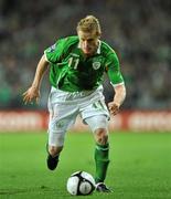 14 November 2009; Damien Duff, Republic of Ireland. FIFA 2010 World Cup Qualifying Play-off first Leg, Republic of Ireland v France, Croke Park, Dublin. Picture credit: David Maher / SPORTSFILE