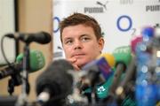 24 November 2009; Ireland's Brian O'Driscoll during the squad announcement ahead of their Autumn International Guinness Series 2009 match against South Africa on Saturday. Fitzpatrick's Castle Hotel, Killiney, Co. Dublin. Picture credit: Pat Murphy / SPORTSFILE