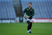 27 November 2009; South Africa's Morné Steyn during the South Africa Rugby Captain's Run ahead of their Autumn International Guinness Series 2009 match against Ireland on Saturday. Croke Park, Dublin. Picture credit: Brian Lawless / SPORTSFILE